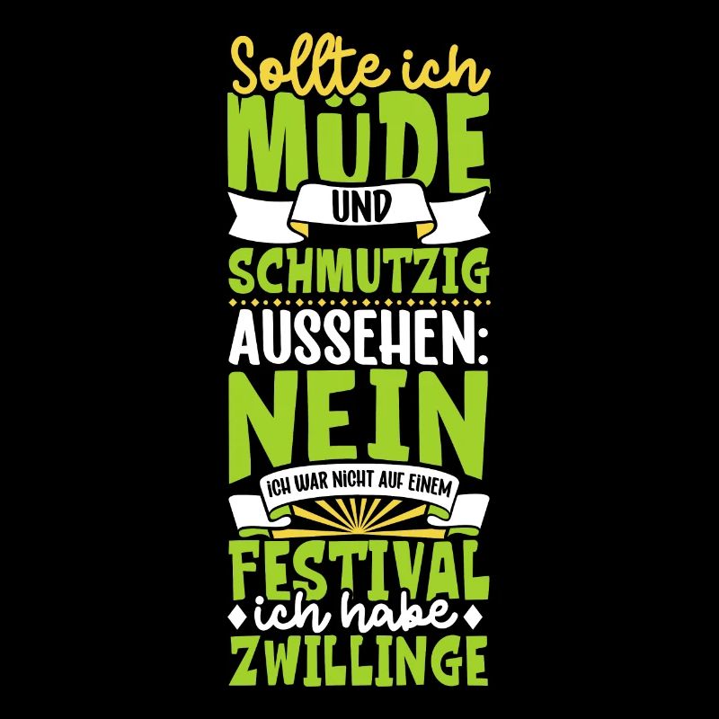 Müde und schmutzig - Zwillinge