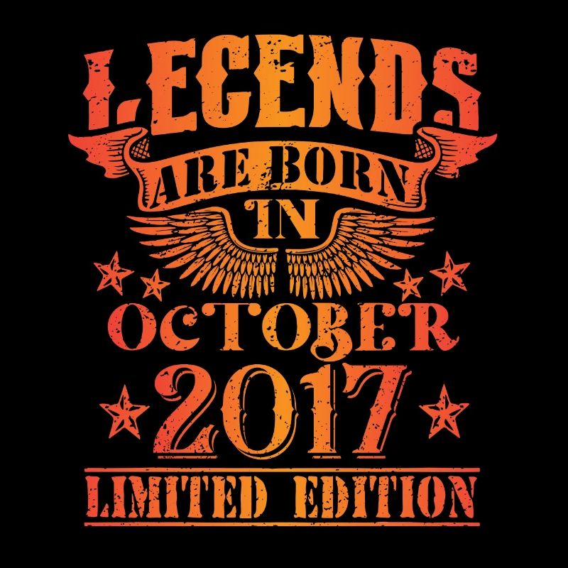 Birthday October 2017 Limited Edition Vintage