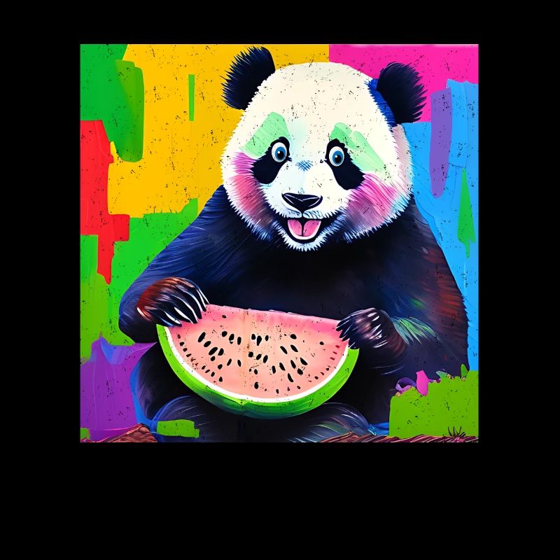 Design eines digitalen Ölgemälde-Stils mit einem P