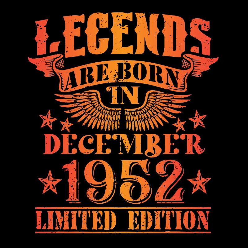 Anniversaire Décembre 1952 Edition Limitée Millésime