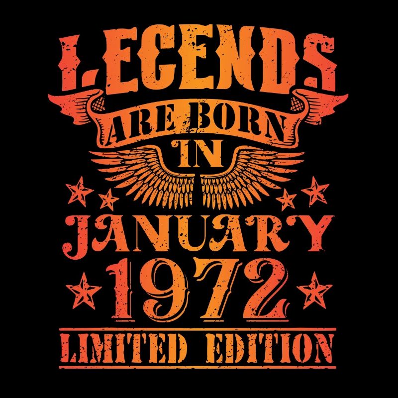 Anniversaire Janvier 1972 Edition Limitée Millésime