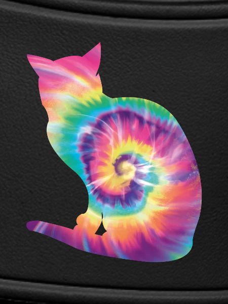 Tie Dye Cat