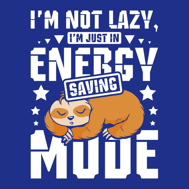 Power saving mode Sleeping Sloth