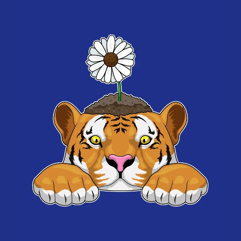 Tiger Gänseblümchen Blumen