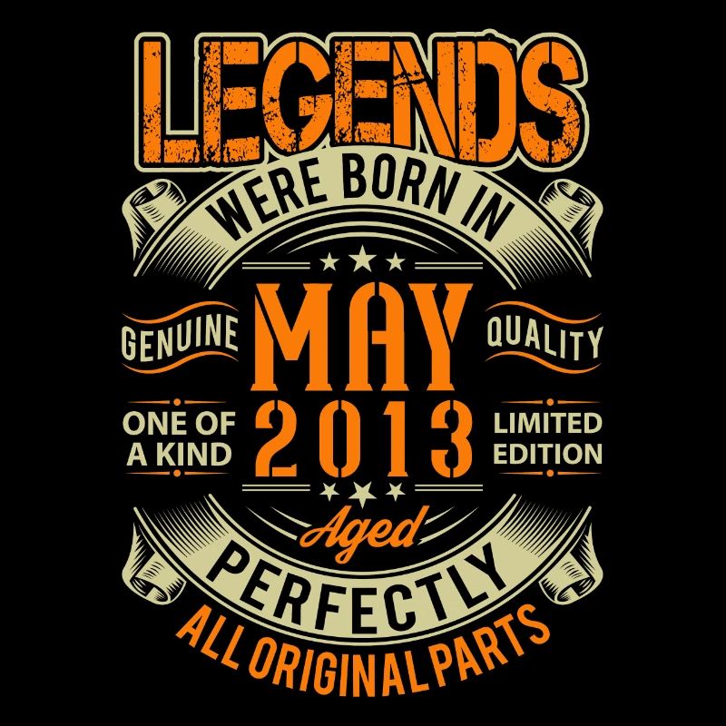 2013 May Birthday Legend