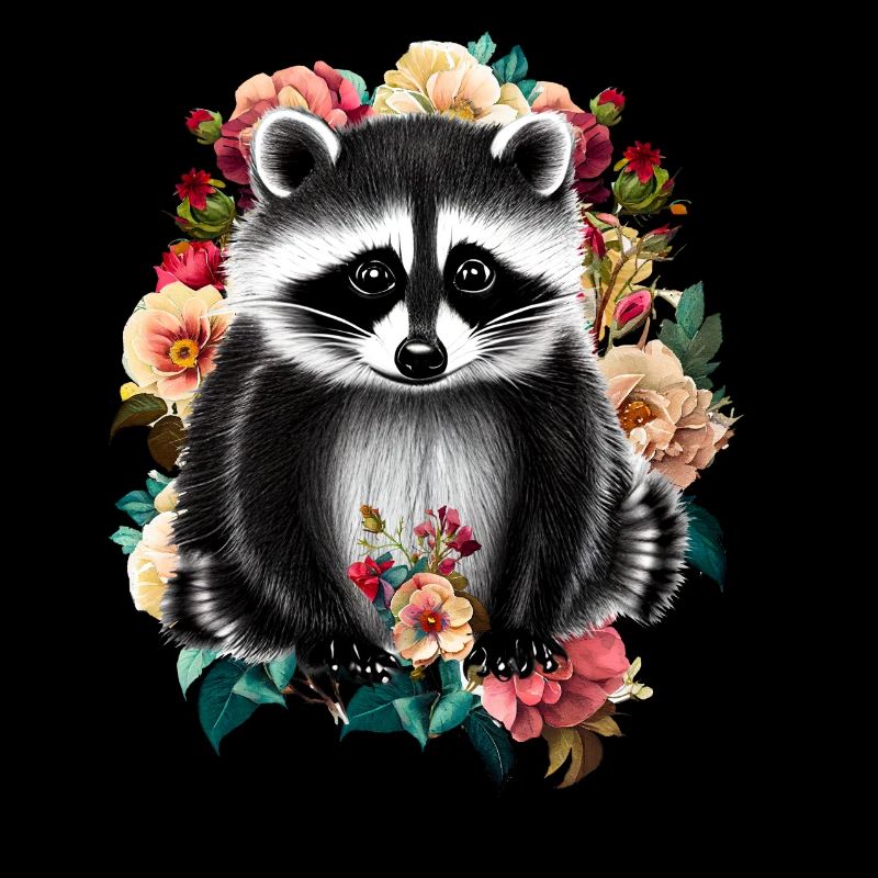 Fleurs de raton laveur