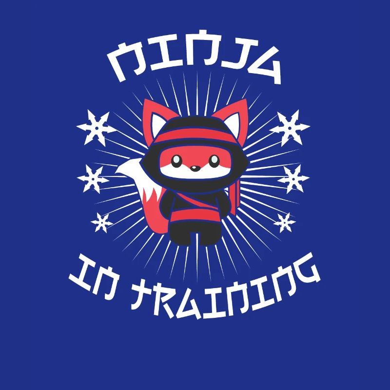 Ninja cat Ninja in training