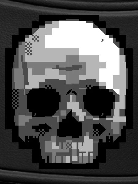 PETSCII Skull