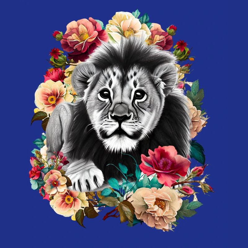Löwe Blumen