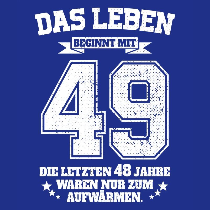 49. Geburtstag Geschenk Das Leben Beginnt Mit 49