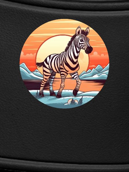Zebra Sunset