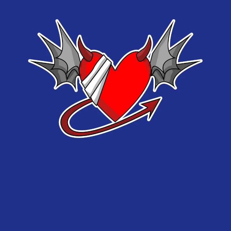 Ailes de cœur d’ange Devil Devil Wings