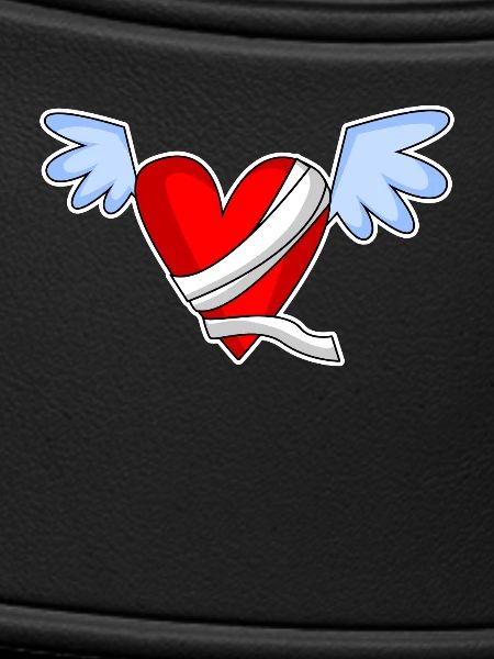 Coeur Ange Ailes d’Ange