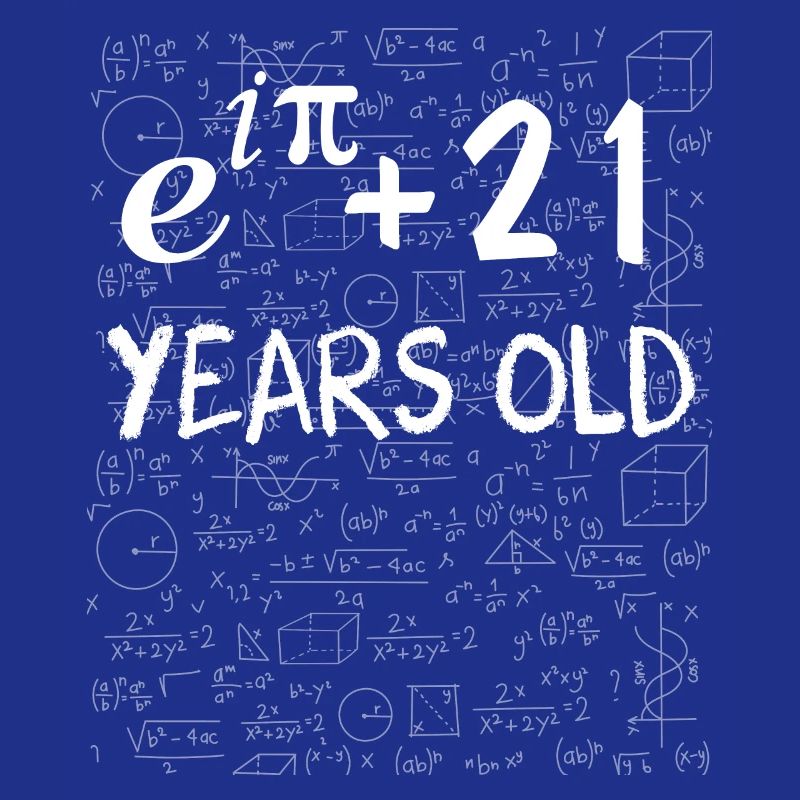 20e anniversaire 20 ans Euler Identité cadeau math