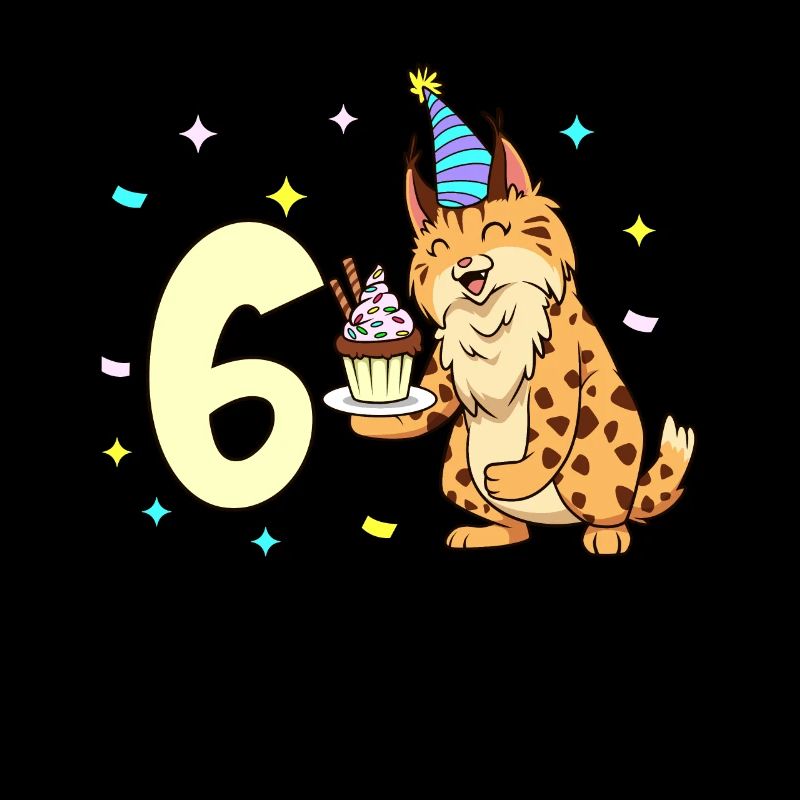 Mit Luchs - Kinder Geburtstag 6 Jahre