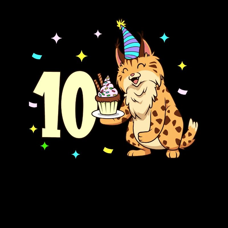 Mit Luchs - Kinder Geburtstag 10 Jahre