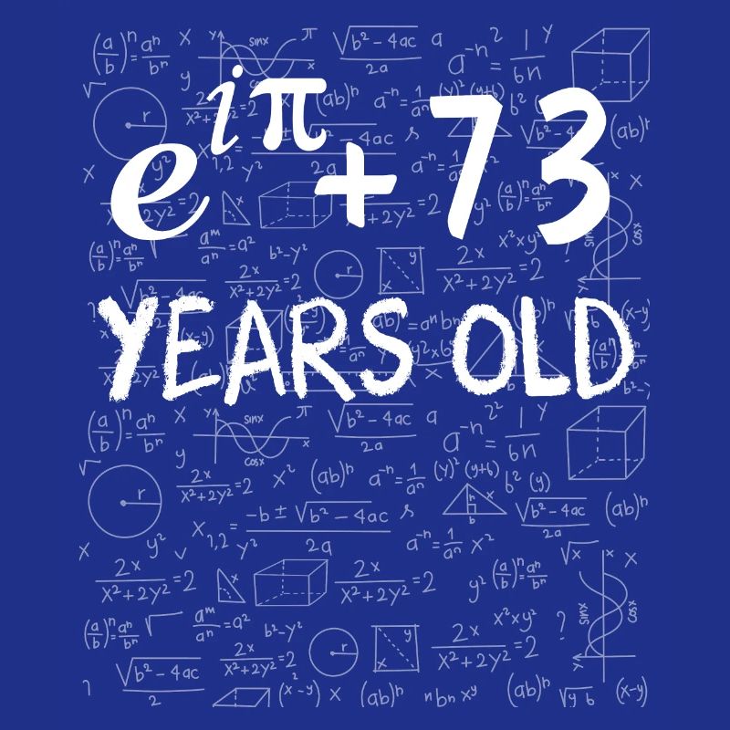 72e anniversaire 72 ans Euler Identité cadeau math