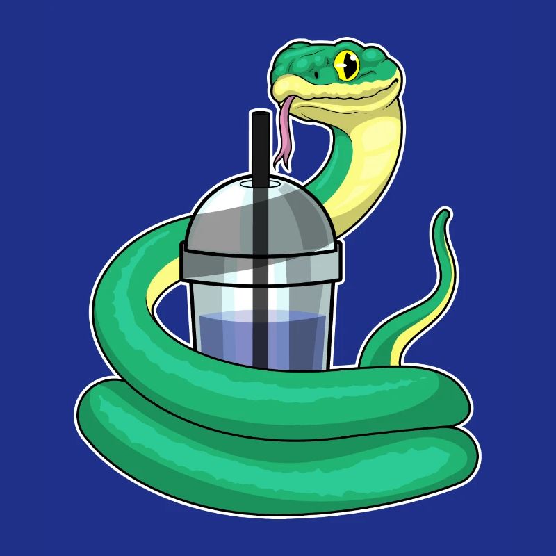 Snake Bubble Tea