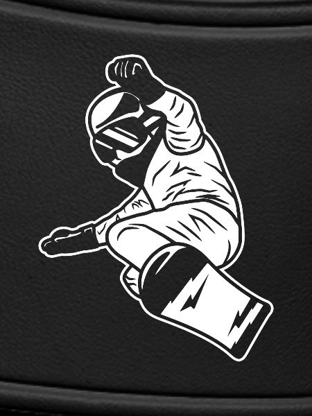 Snowboard Junge