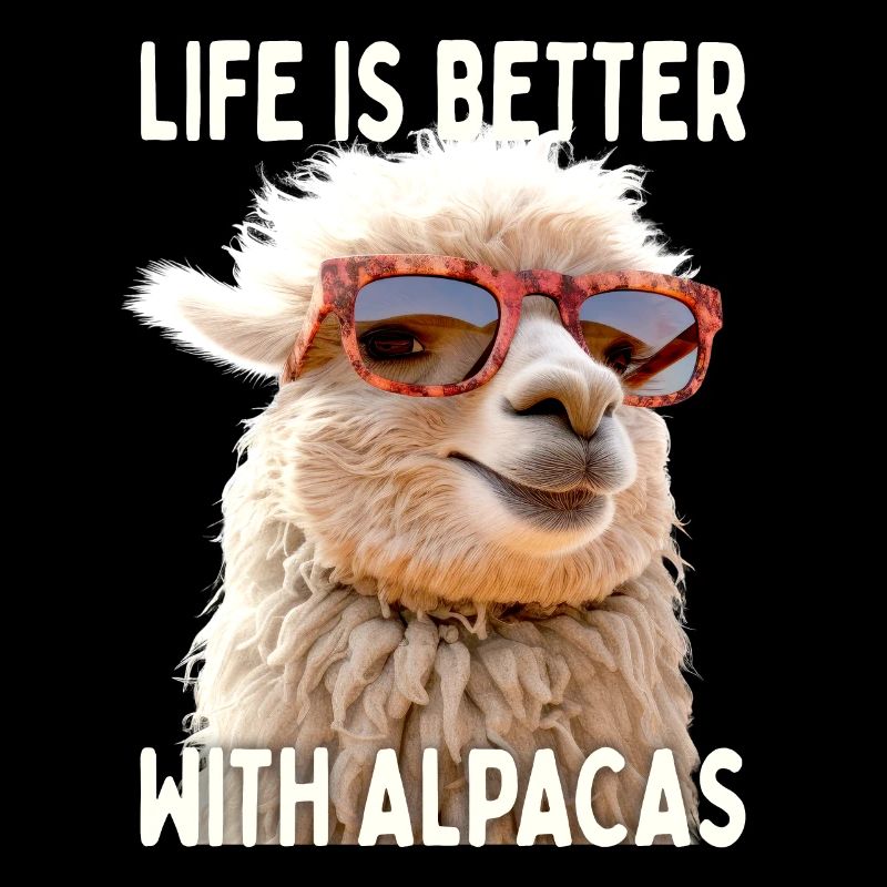 Alpaca Life Is Better With Alpacas Lama Alpacas