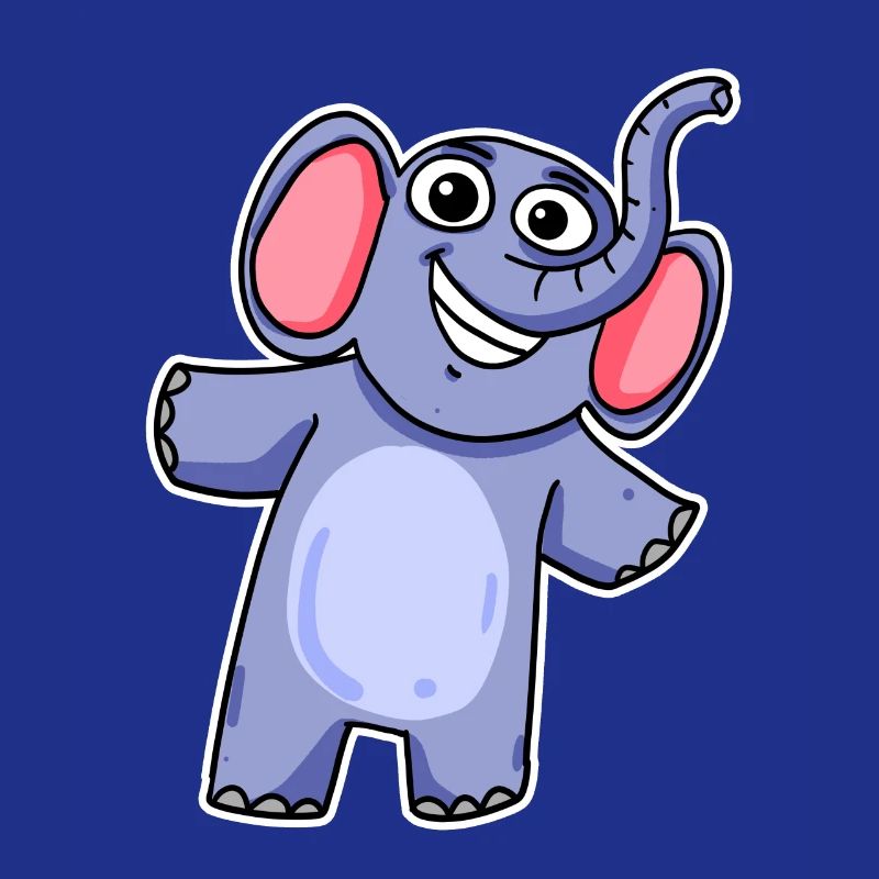 Mignon petit éléphant