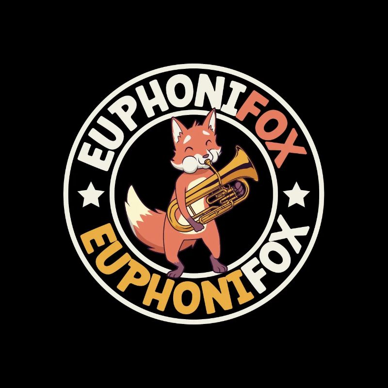 Euphonifox - Fox with euphonium
