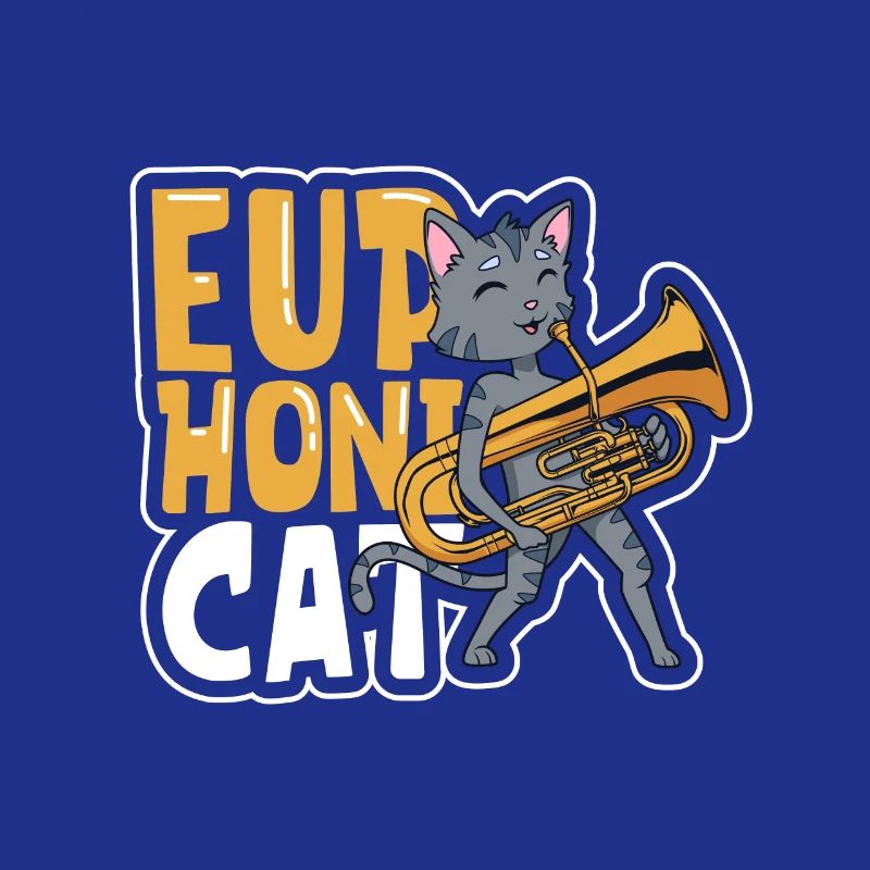 Euphonicate - cat with euphonium