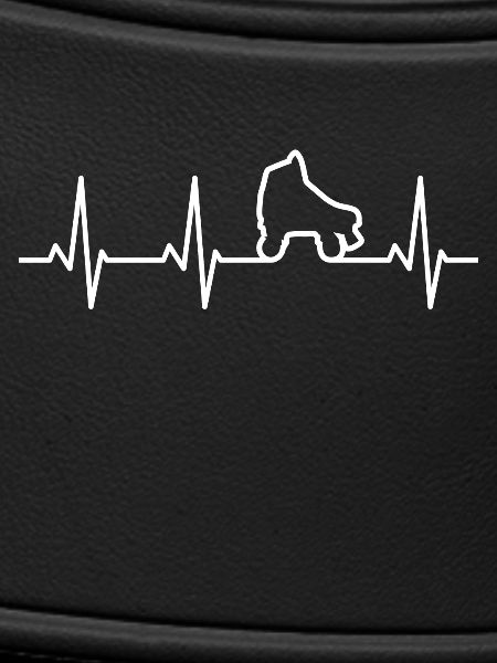 Roller skating heartbeat