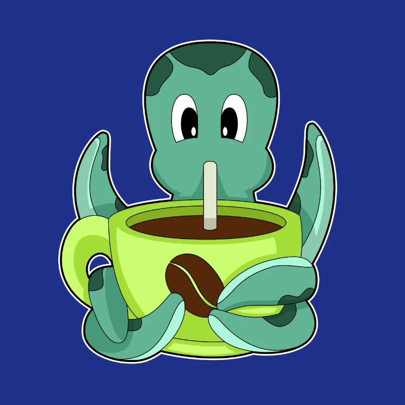 Tasse à café Octopus