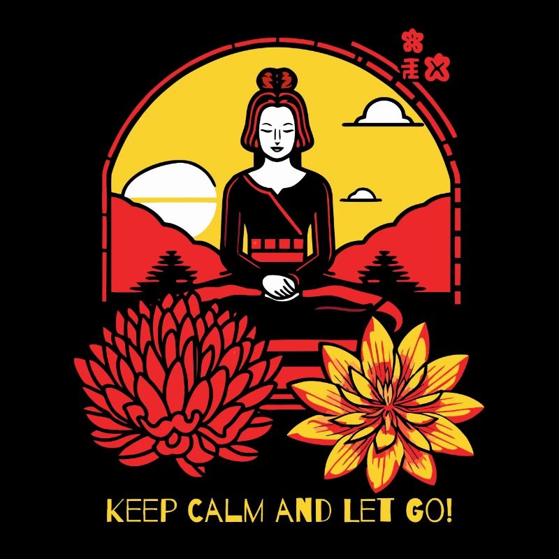 Keep calm and let go with yoga