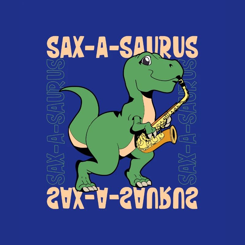 Sax-A-Saurus - TREX on saxophone