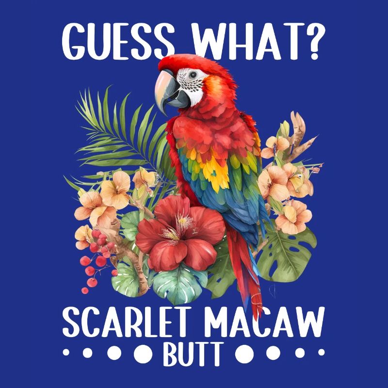 Devinez quoi ? Mouton d'ara écarlate