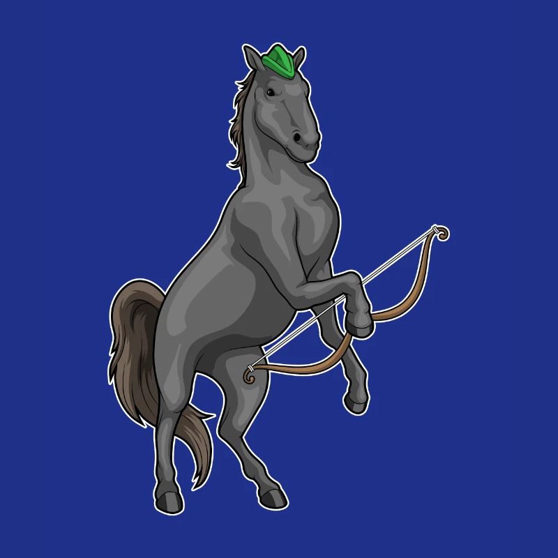 Pferd Bogenschütze Bogen