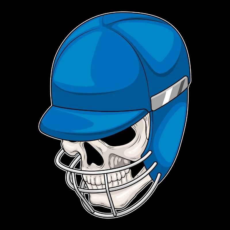 Skull Cricket Helmet