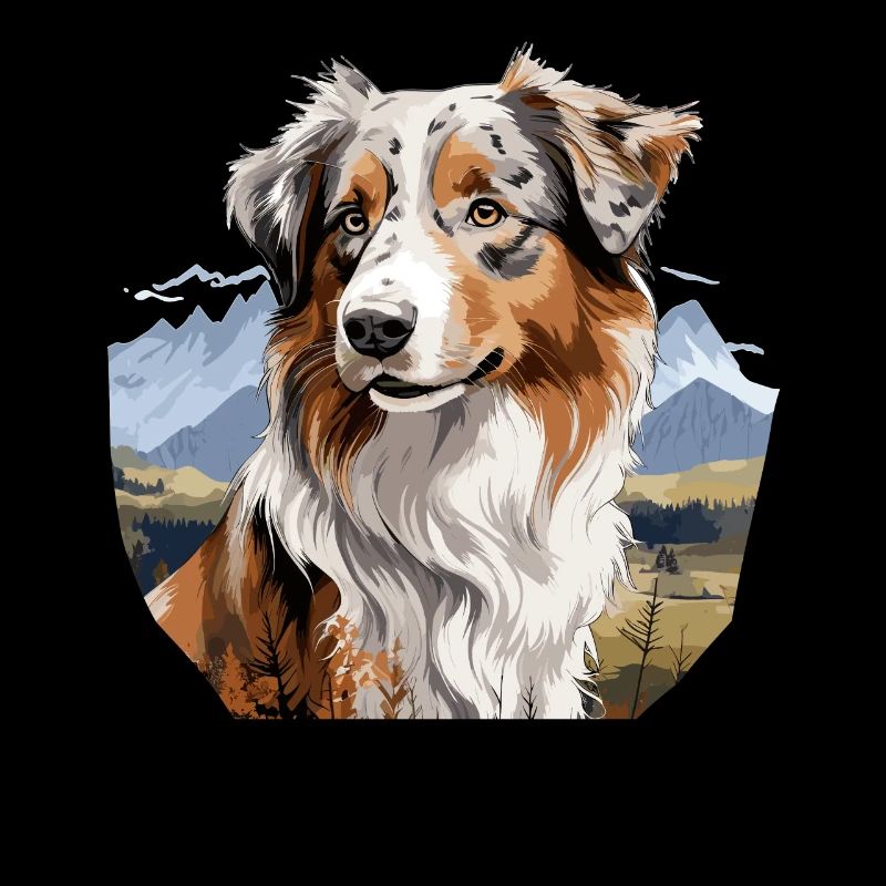 Hund Australian Shepherd