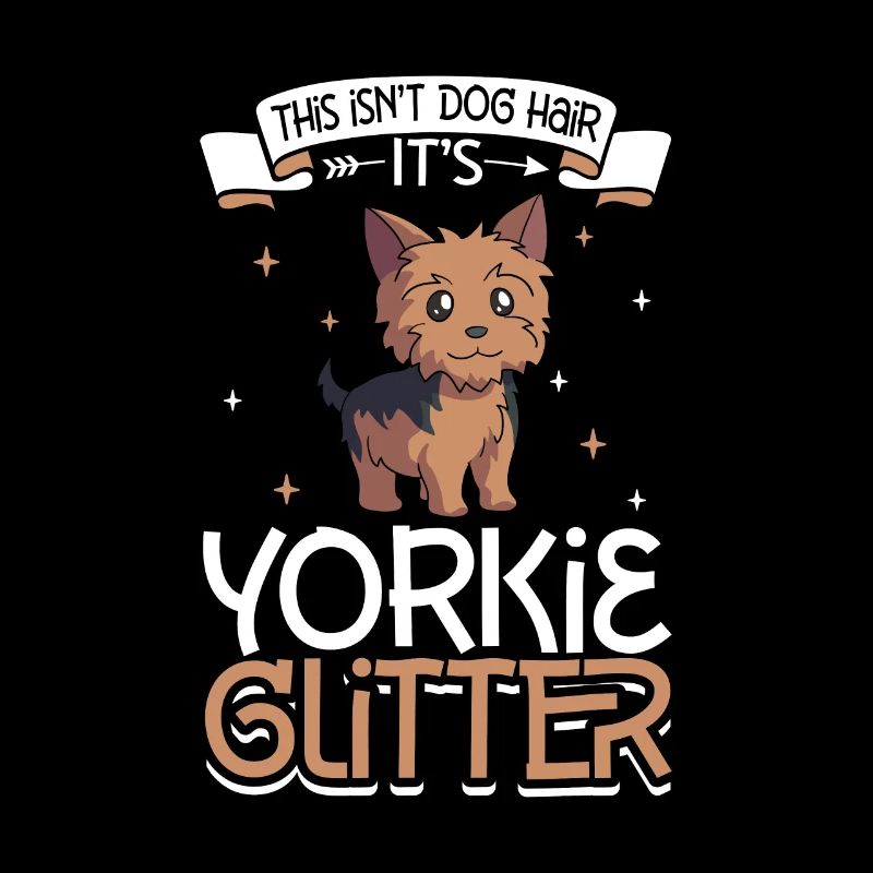Yorkie Glitter