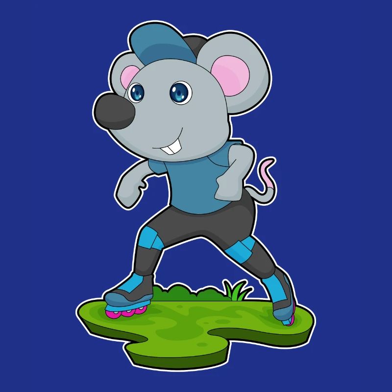 Mouse Inline Skating Roller Skates