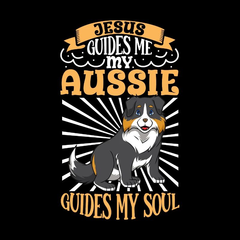 Jésus et mon berger australien