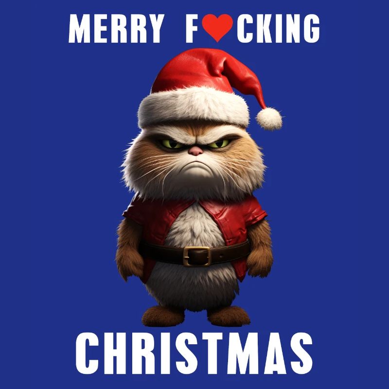 Joyeux Noël Grim Cat Noël