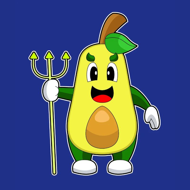 Avocat Halloween Devil