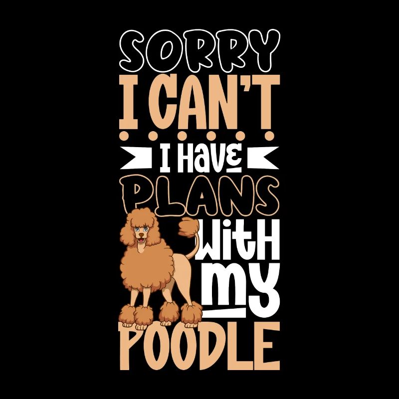 Plans avec mon caniche