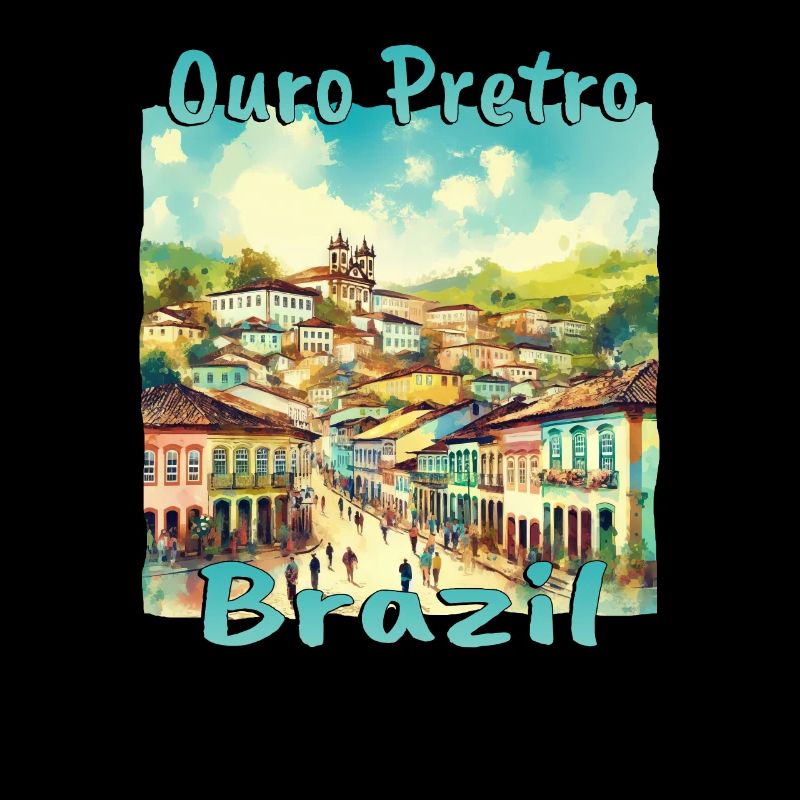 Ouro Preto, Brésil - Vacances grunge dans le