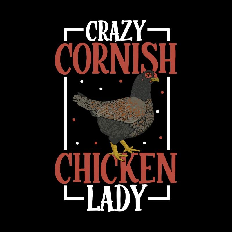 Crazy Cornish Chicken Lady - Indischer Kämpfer
