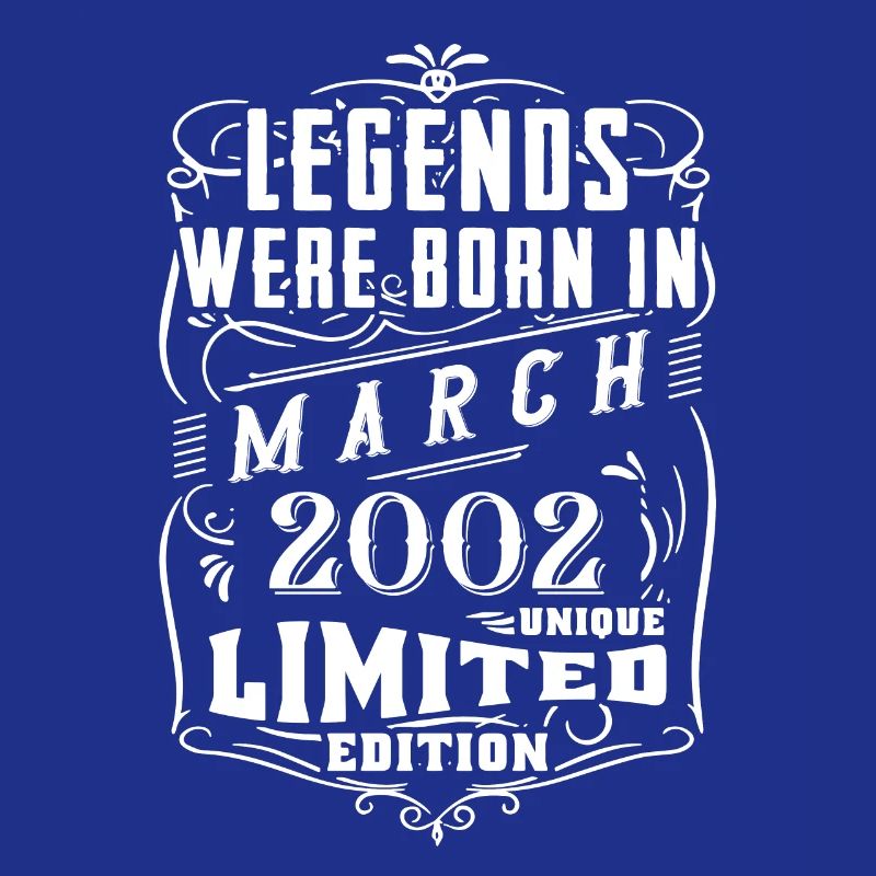 Anniversaire Mars 2002 Année Édition Limitée