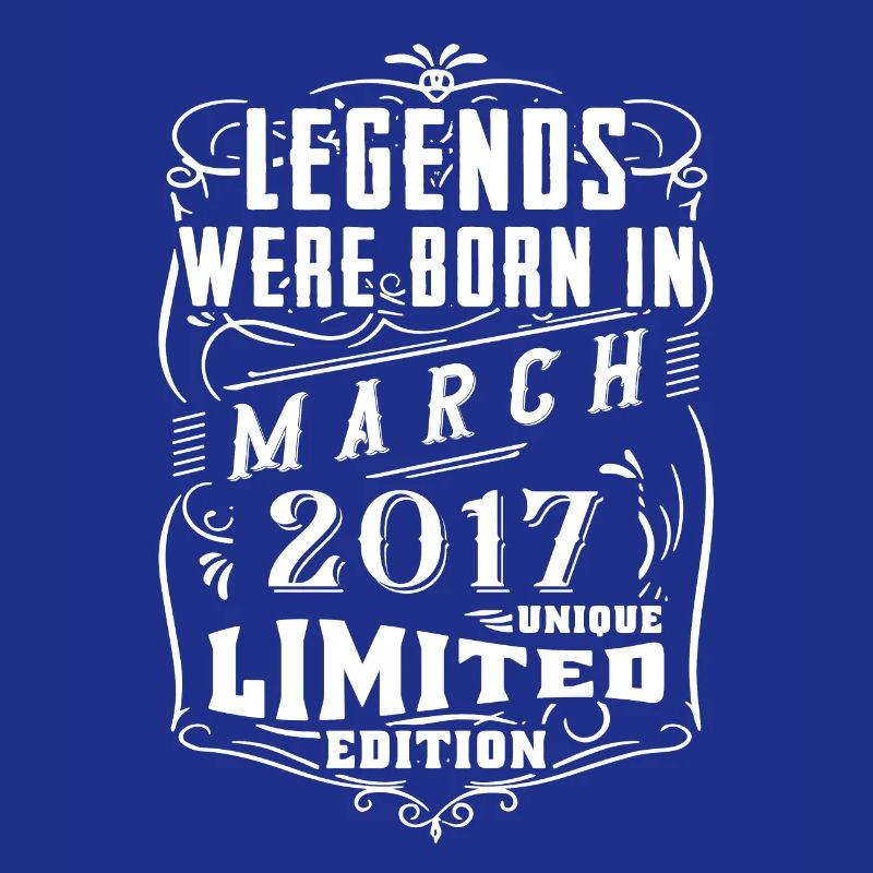 Anniversaire Mars 2017 Année Édition Limitée