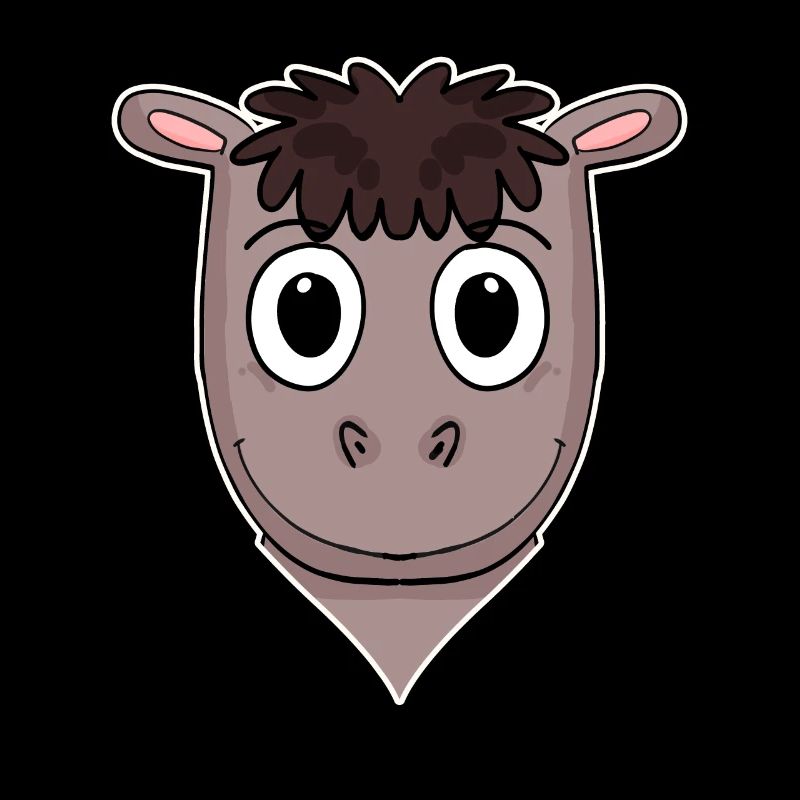 Tête d’animal de cheval Tête d’animal