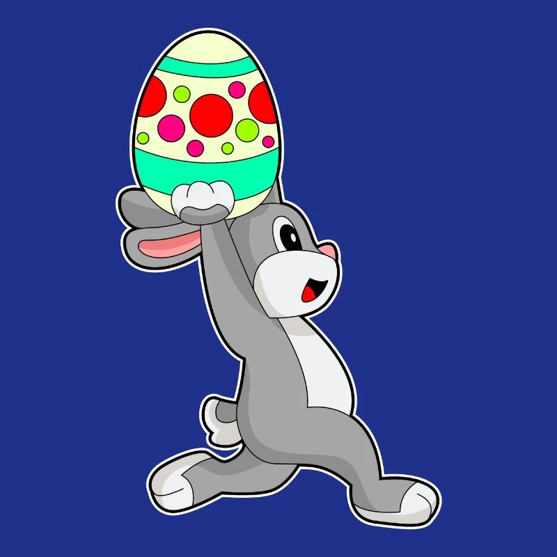 Bunny Easter Jogging