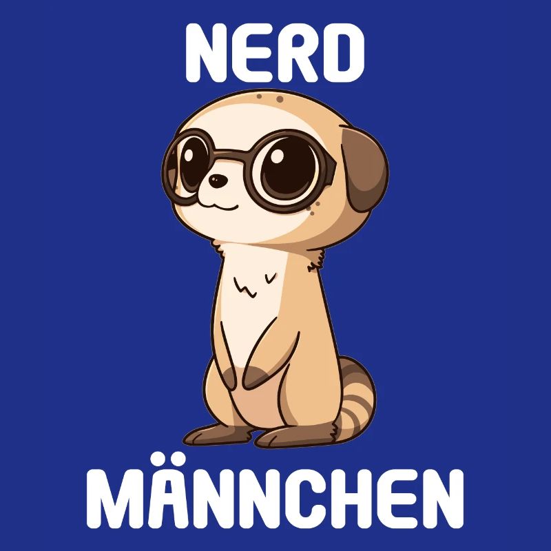 Nerdmännchen Junge Jungen Erdmännchen Nerdy Nerd