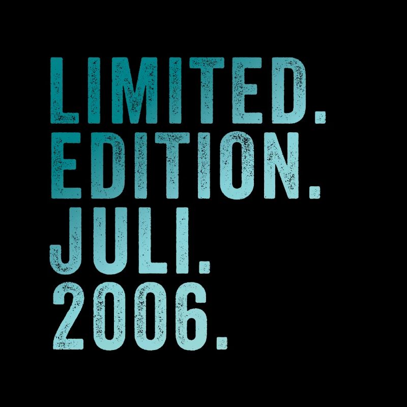 limitierte Auflage zum 18. Geburtstag Juli 2006