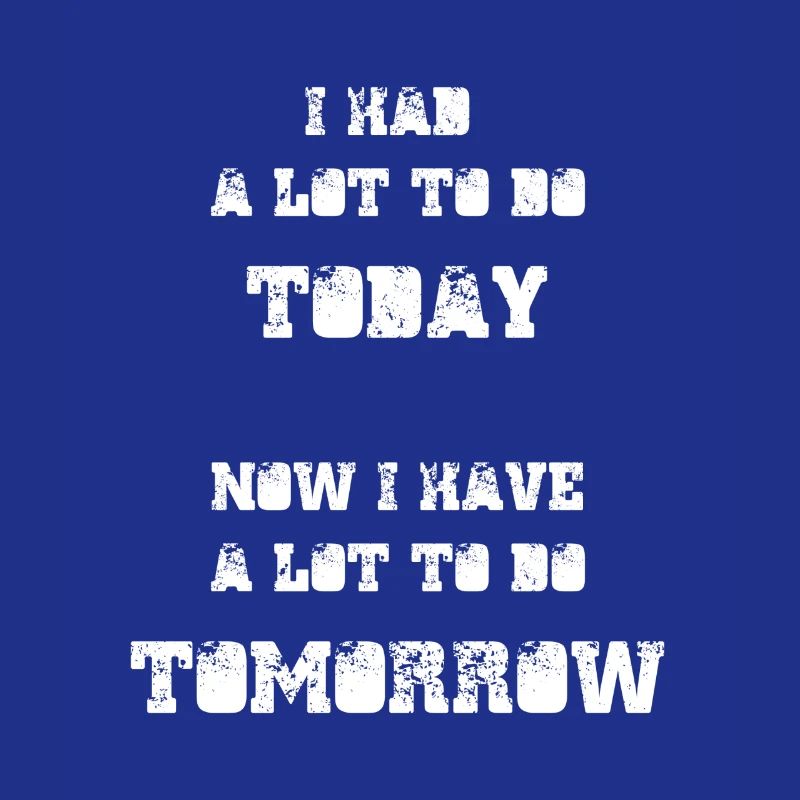 J’avais beaucoup à faire aujourd’hui